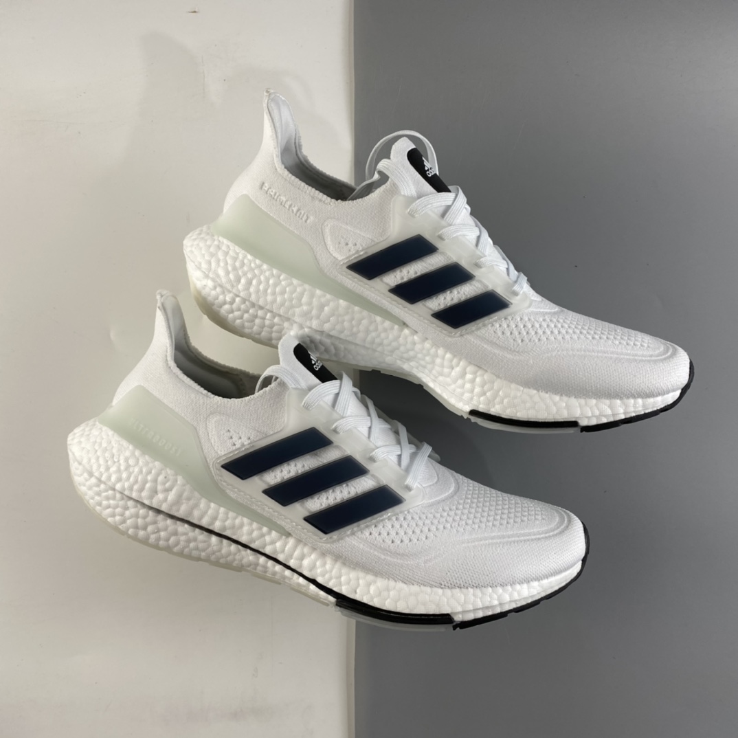 P200 AD UltraBoost 21 加厚爆米花袜套式针织鞋面休闲运动慢跑鞋FY0837