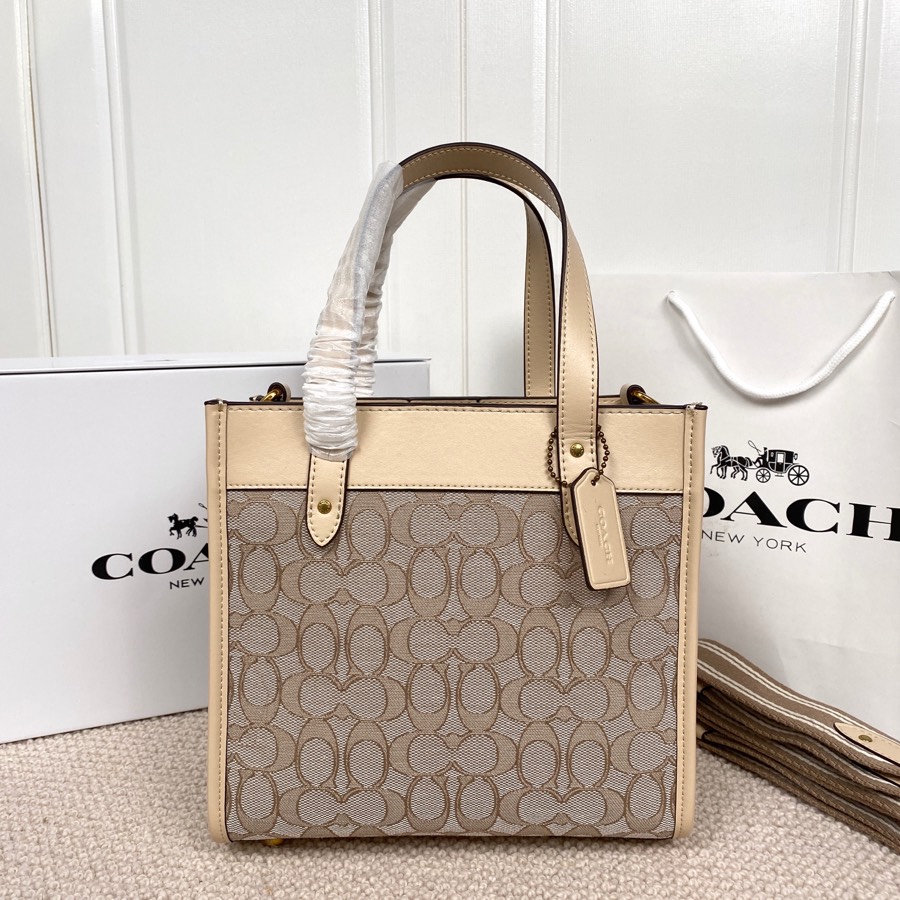 Coach Yellow Cross Body Bag