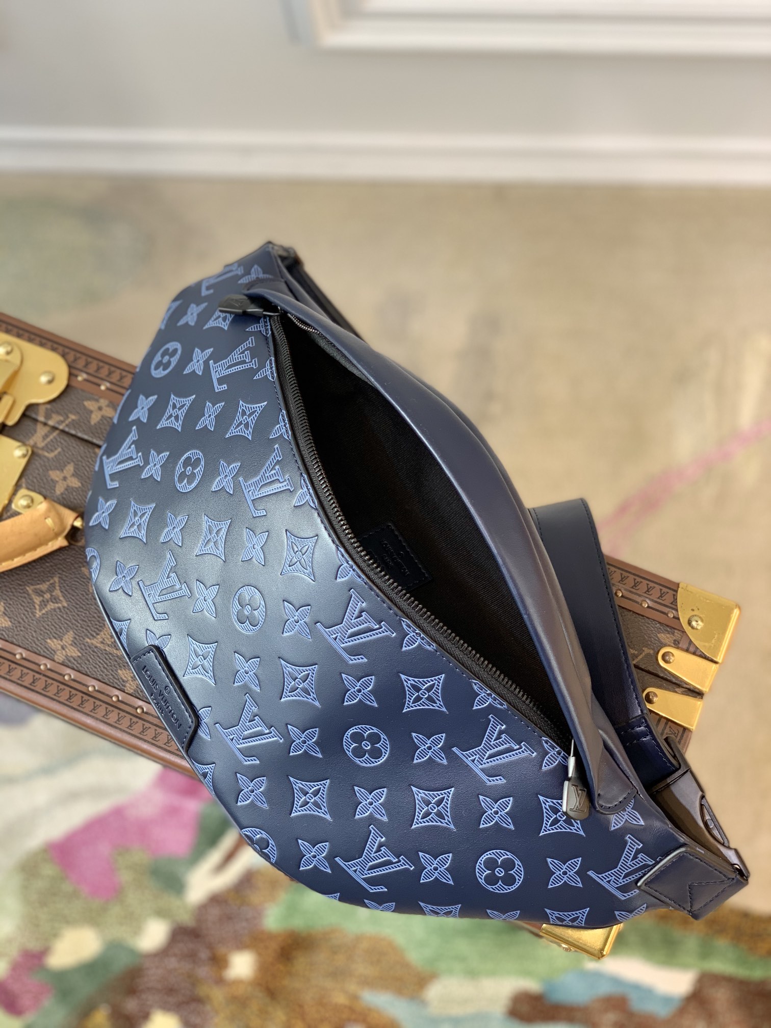 Louis Vuitton LV Discovery 腰包 M45729蓝色