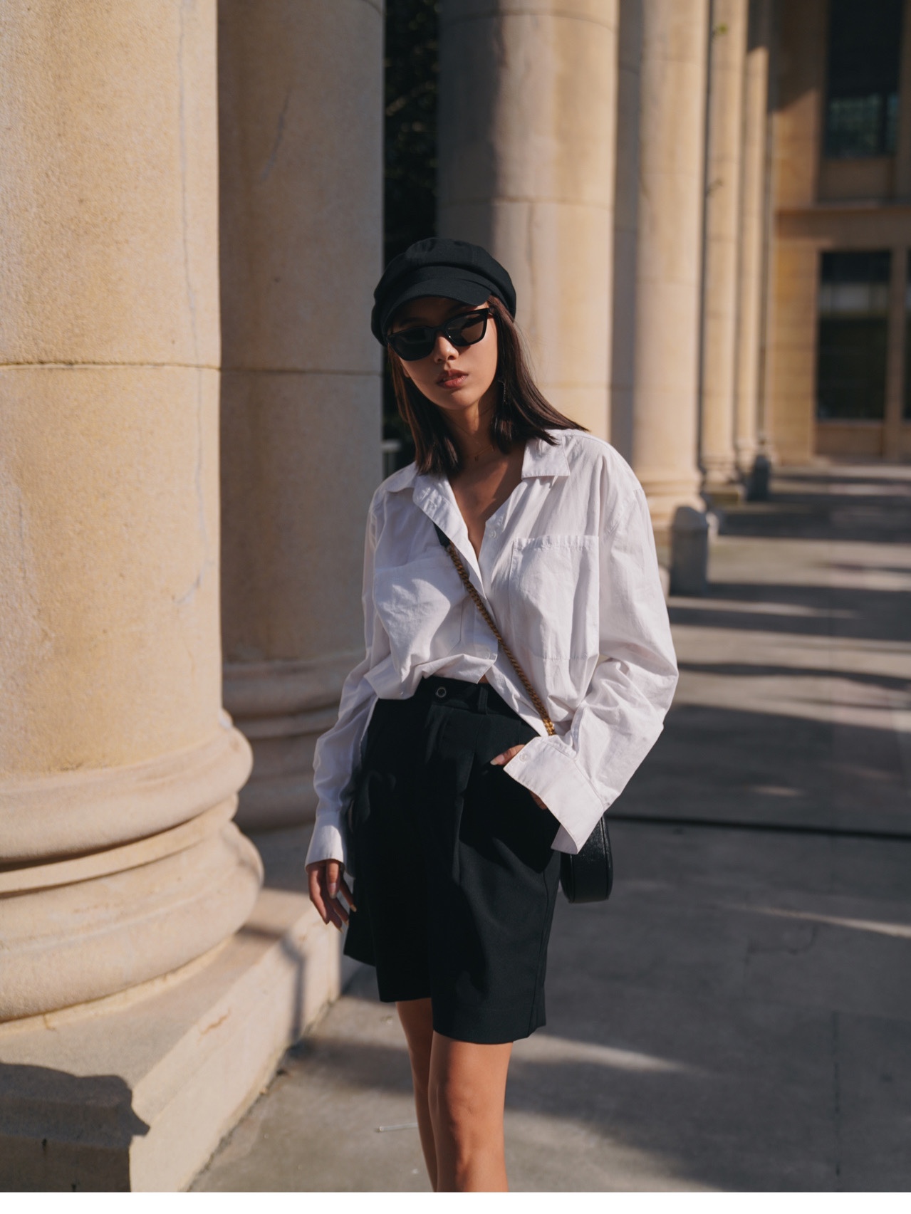 Saint laurent Ysl 最新VINYLE鱼子酱小圆包 610436黑色