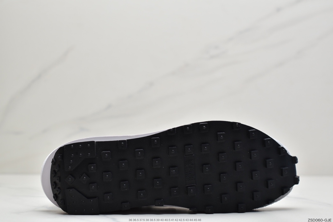 320 耐克Fragment Design x Sacai x LDWaffle 联名解构重叠设计前卫华夫走秀休闲运动鞋 DH2684-001
