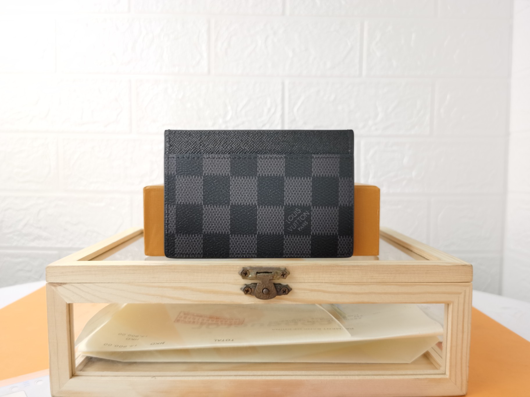 プレミアム名刺入れ M61733 横型カードケースの決定版