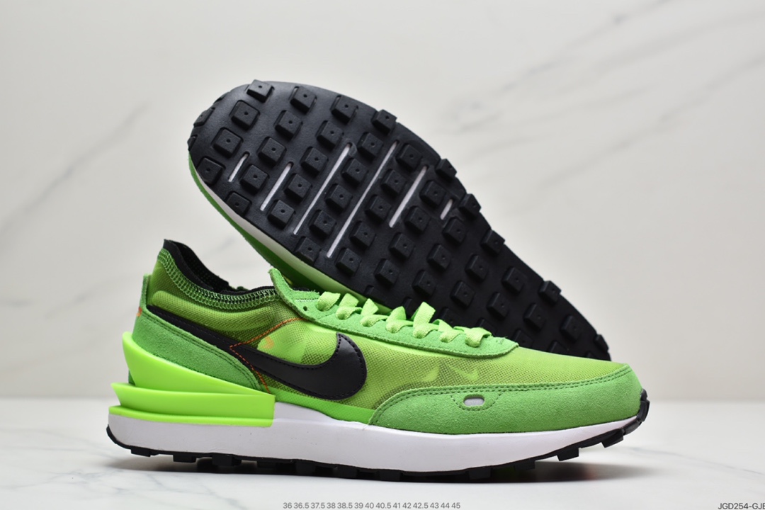 180 耐克Nike Waffle重新改版经典跑鞋  BV0073-001