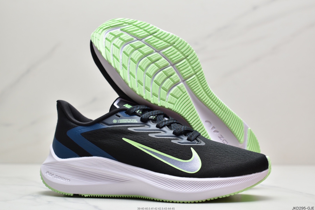 160 耐克Nike Air Zoom Winflo W7代 网面透气 训练跑步鞋 CJ2091-003
