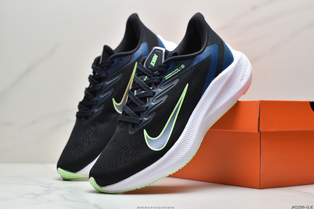 160 耐克Nike Air Zoom Winflo W7代 网面透气 训练跑步鞋 CJ2091-003