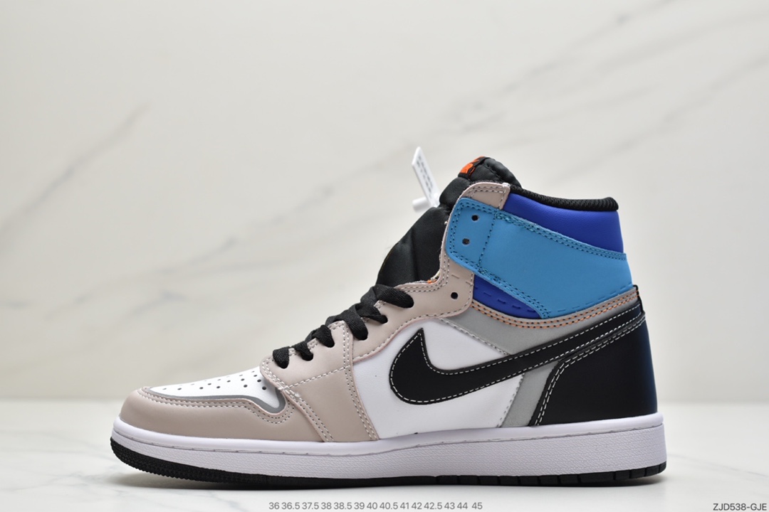 240  Air Jordan 1 High OG Pro“ Total Orange” 3M蓝白拼接整 DC6515-100