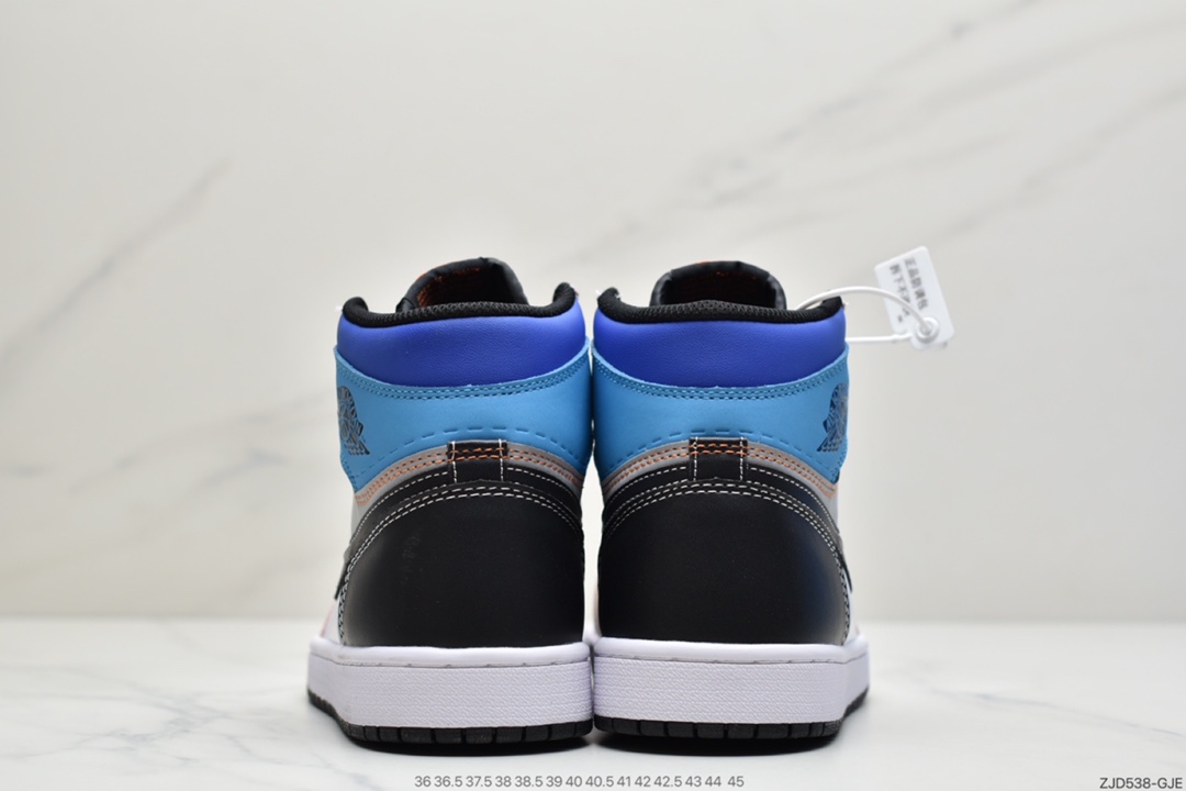 240  Air Jordan 1 High OG Pro“ Total Orange” 3M蓝白拼接整 DC6515-100