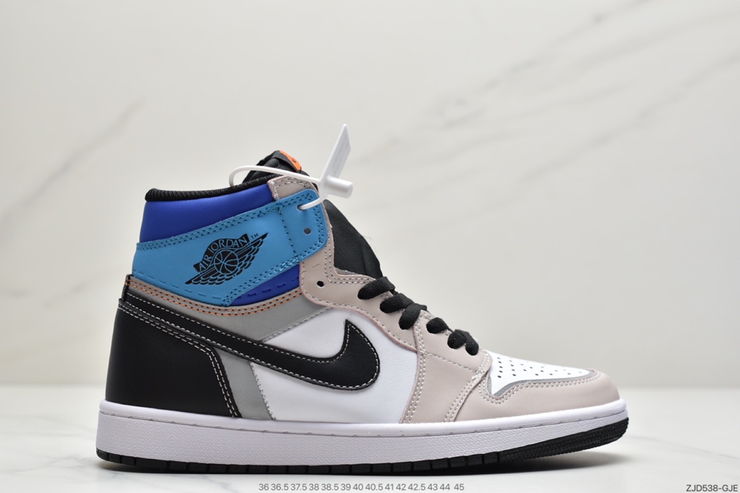 240  Air Jordan 1 High OG Pro“ Total Orange” 3M蓝白拼接整 DC6515-100