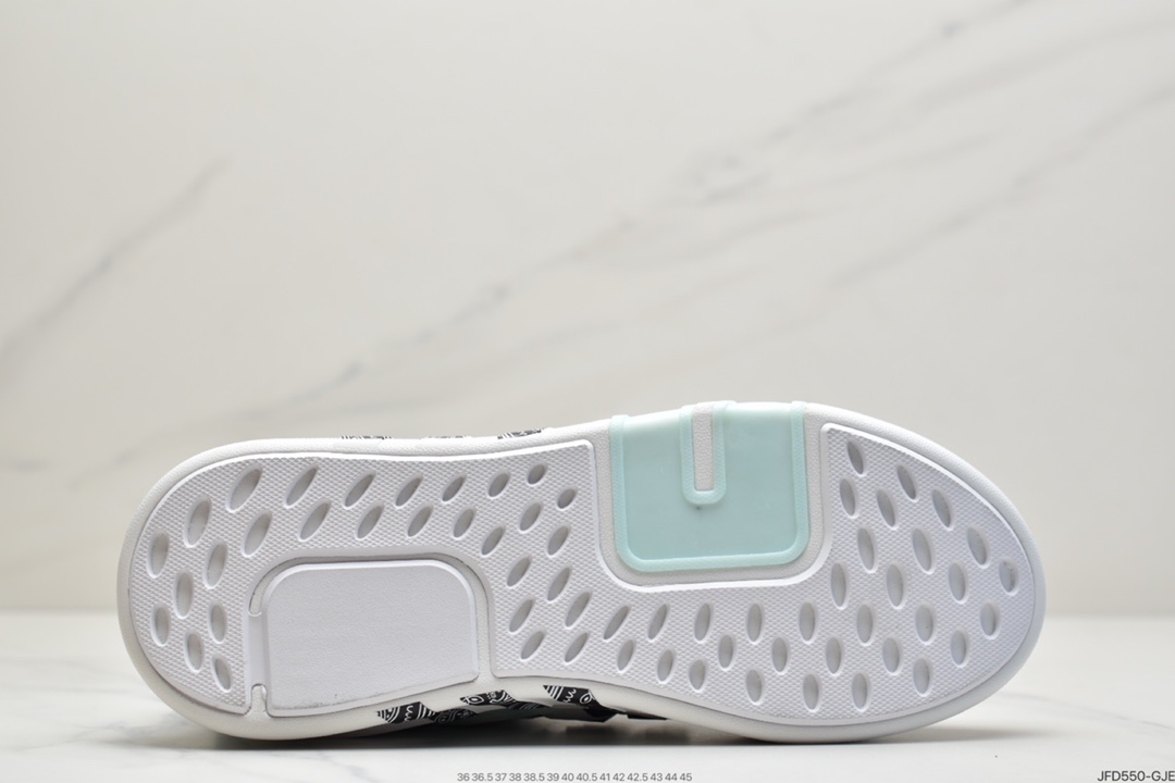 170 阿迪达斯 三叶草新品 Adidas EQT Basketball ADV 系列街头篮球短筒针织慢跑鞋