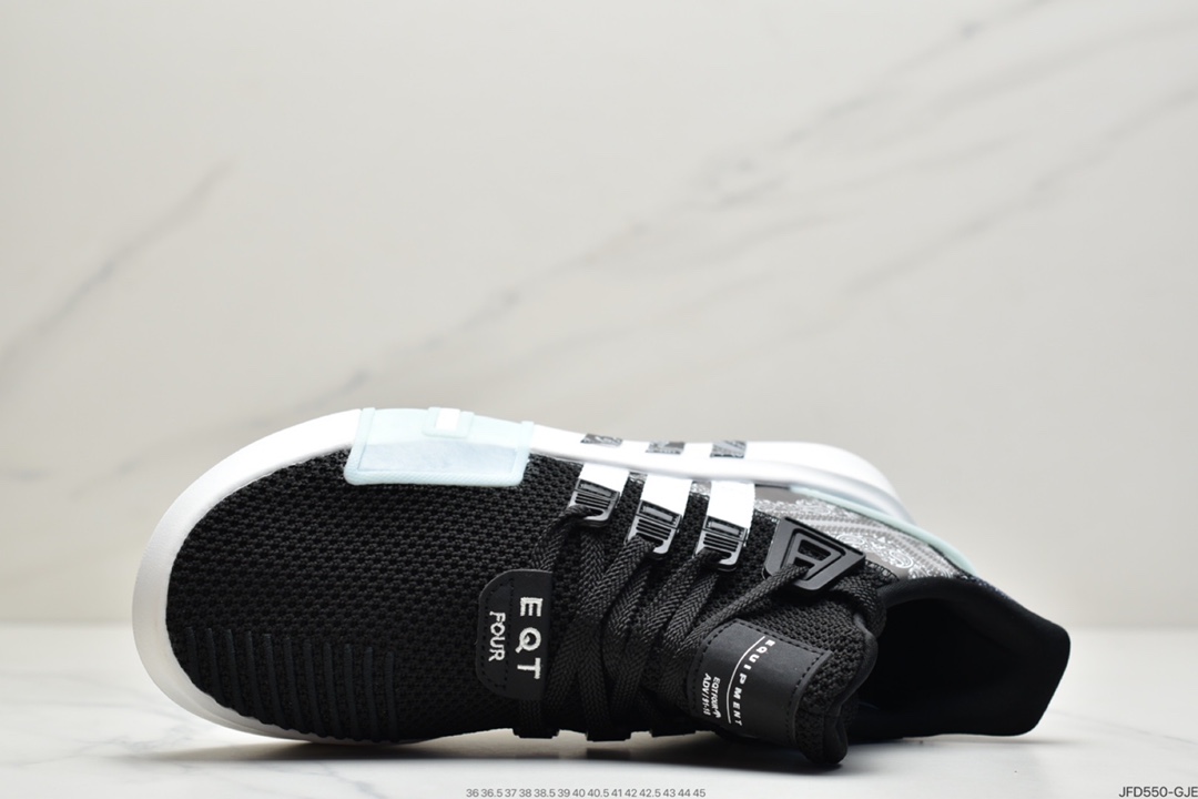 170 阿迪达斯 三叶草新品 Adidas EQT Basketball ADV 系列街头篮球短筒针织慢跑鞋