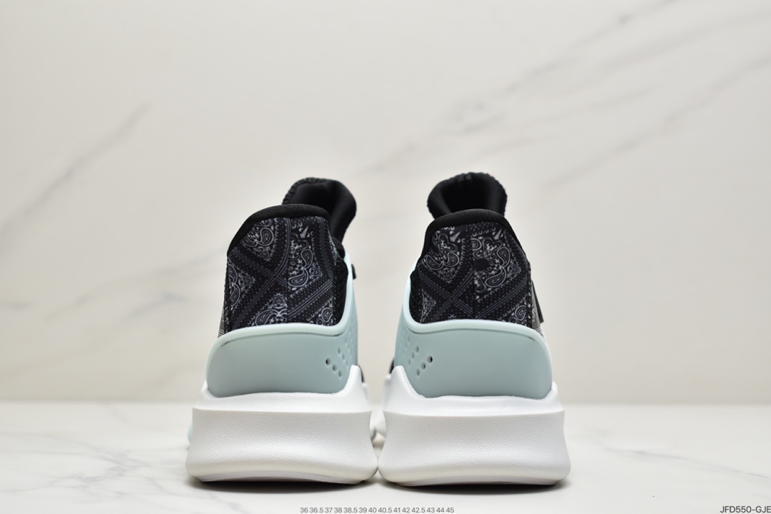 170 阿迪达斯 三叶草新品 Adidas EQT Basketball ADV 系列街头篮球短筒针织慢跑鞋