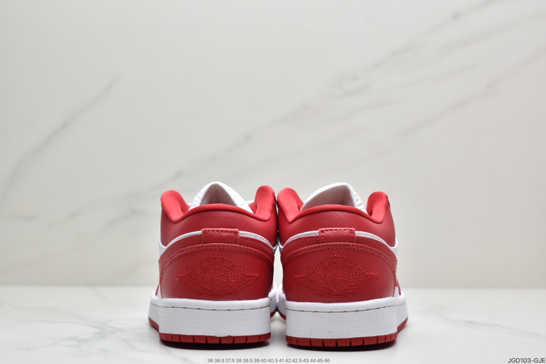 180 Air Jordan 1 Low Gym Red 体育红 芝加哥  553558-611