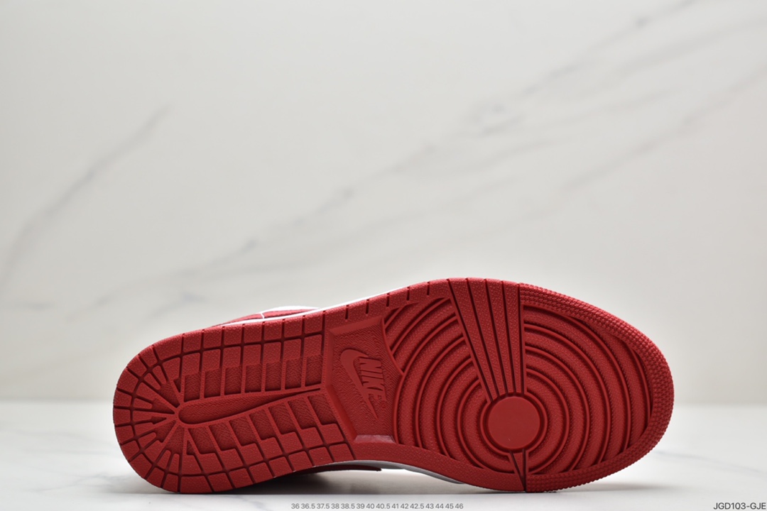 180 Air Jordan 1 Low Gym Red 体育红 芝加哥  553558-611