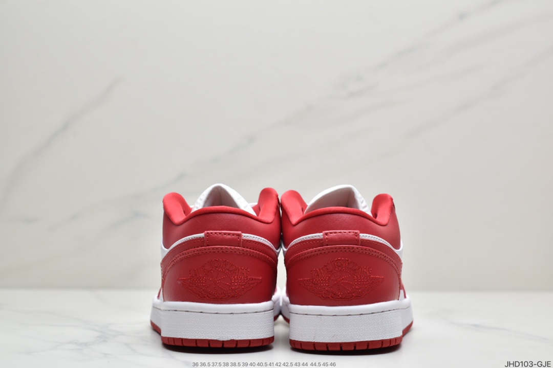 190 Air Jordan 1 Low Gym Red 体育红 芝加哥 553558-611