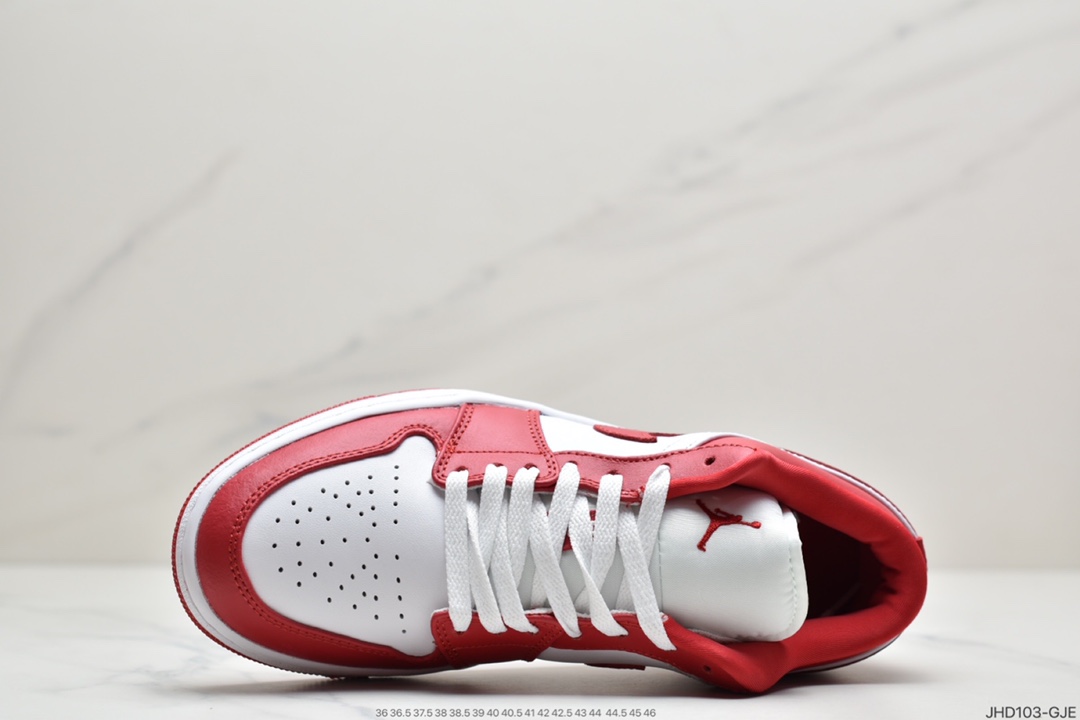 190 Air Jordan 1 Low Gym Red 体育红 芝加哥 553558-611