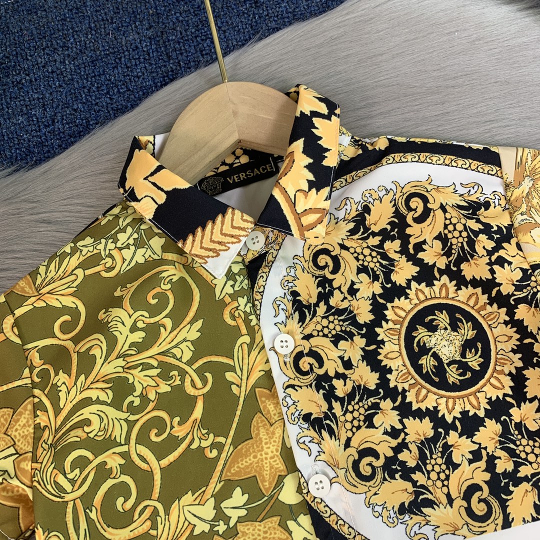 Versace Van Sage: 2021 SS Spring/Summer Short Fashion with High-Quality Cotton Thongs - 图片 4