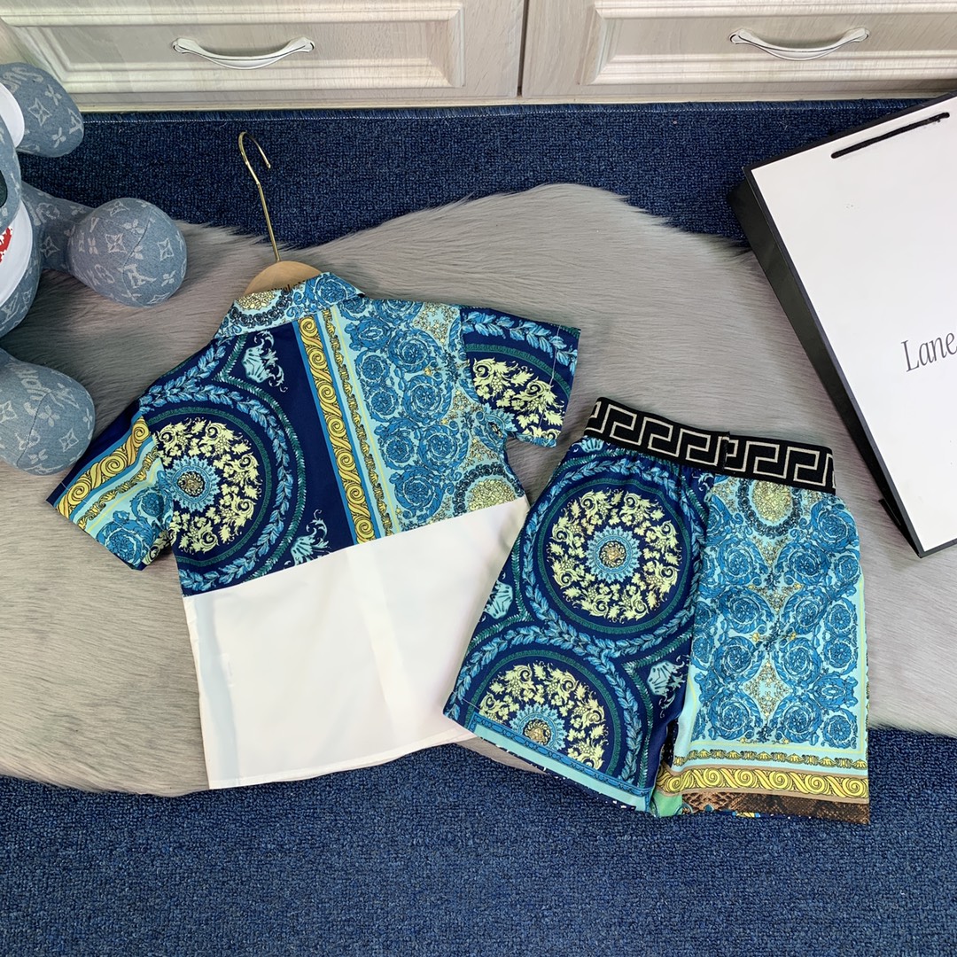 Versace Van Sage 2021 SS Fashion: Cash-Encoded Shirts in 110-160 Size, Super Cute - 图片 9