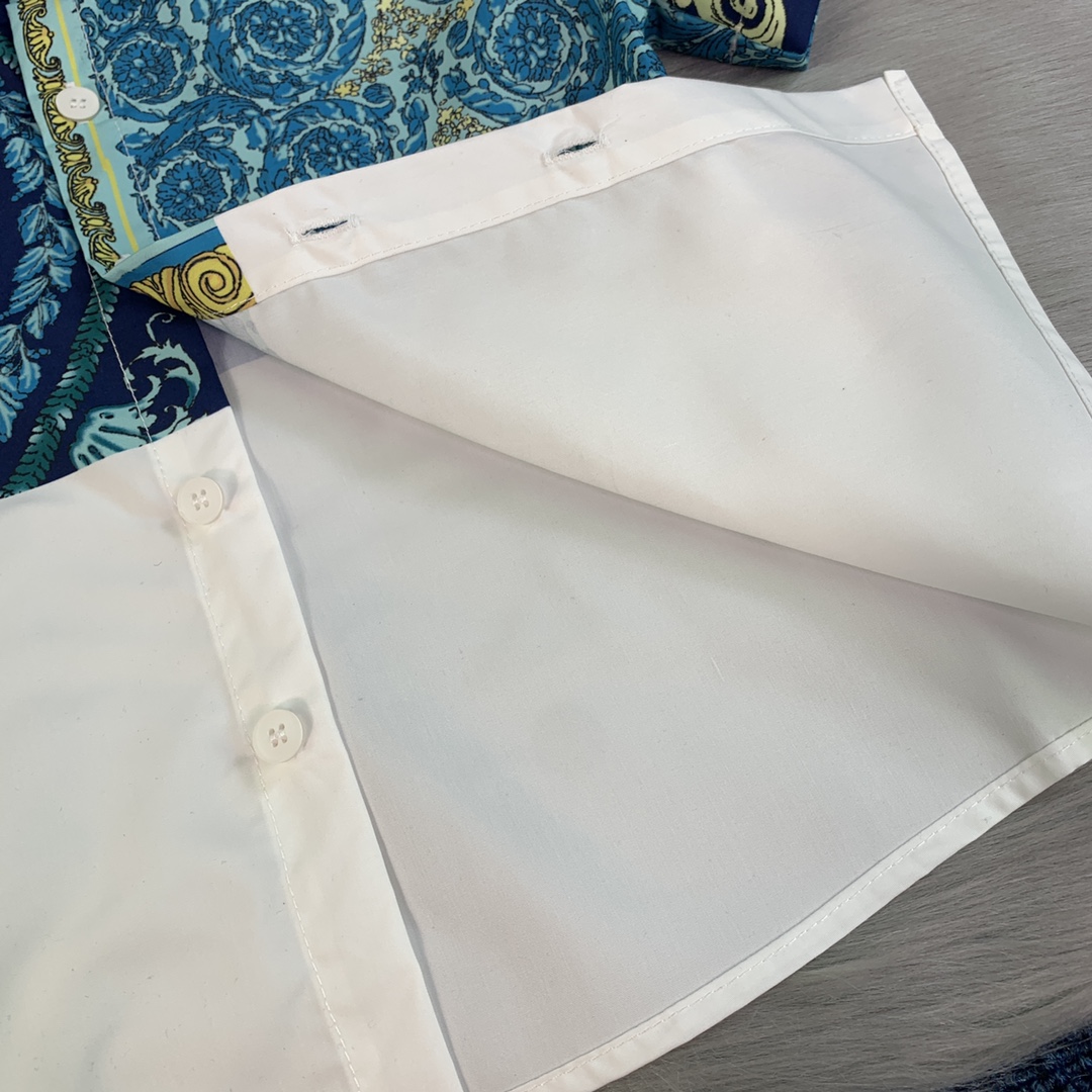 Versace Van Sage 2021 SS Fashion: Cash-Encoded Shirts in 110-160 Size, Super Cute - 图片 6