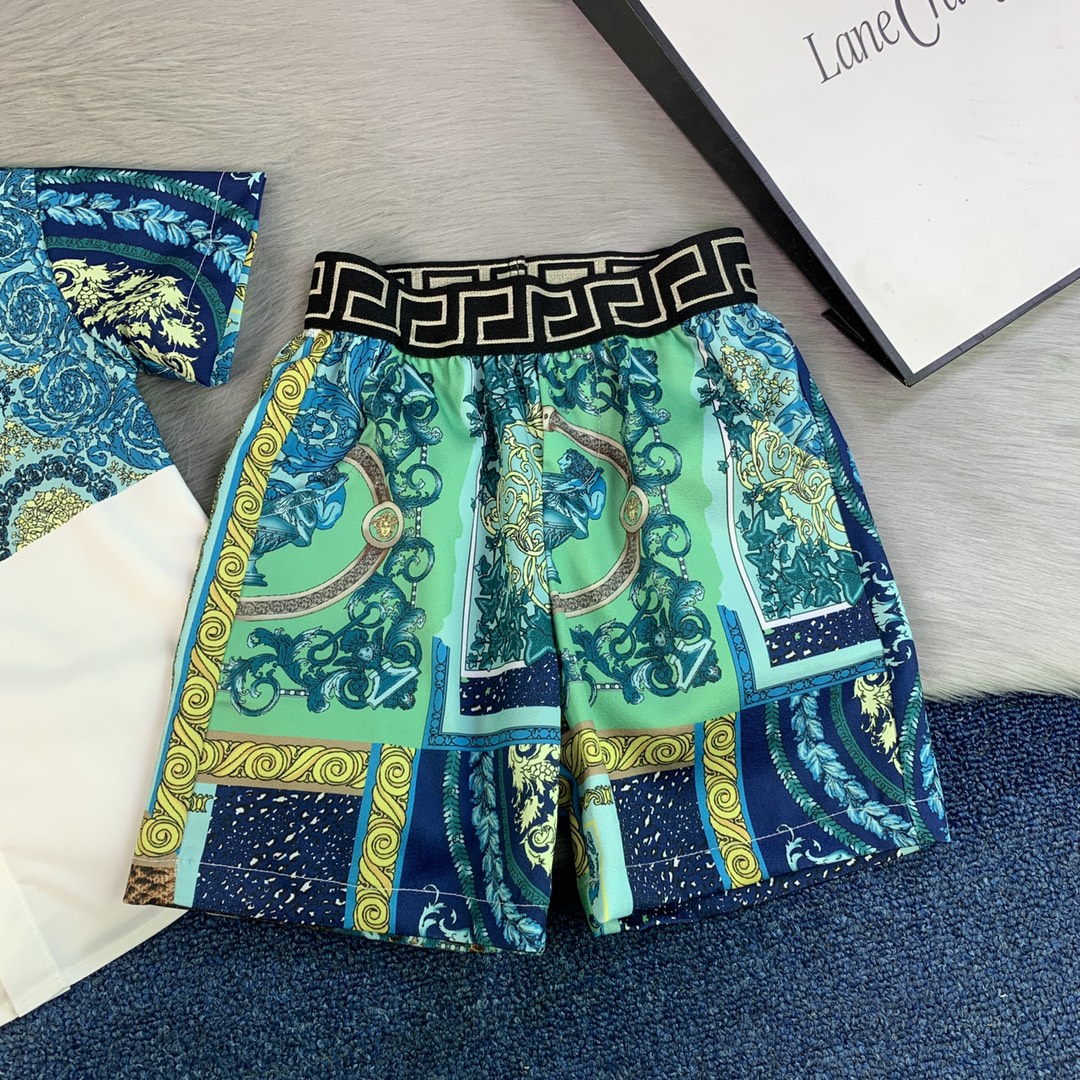 Versace Van Sage 2021 SS Fashion: Cash-Encoded Shirts in 110-160 Size, Super Cute - 图片 7