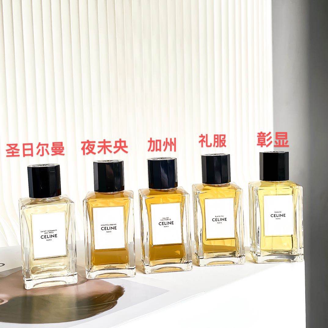 Celine Fragrance Collection – 100 ml (Selection of 5 Scents - Comprehensive