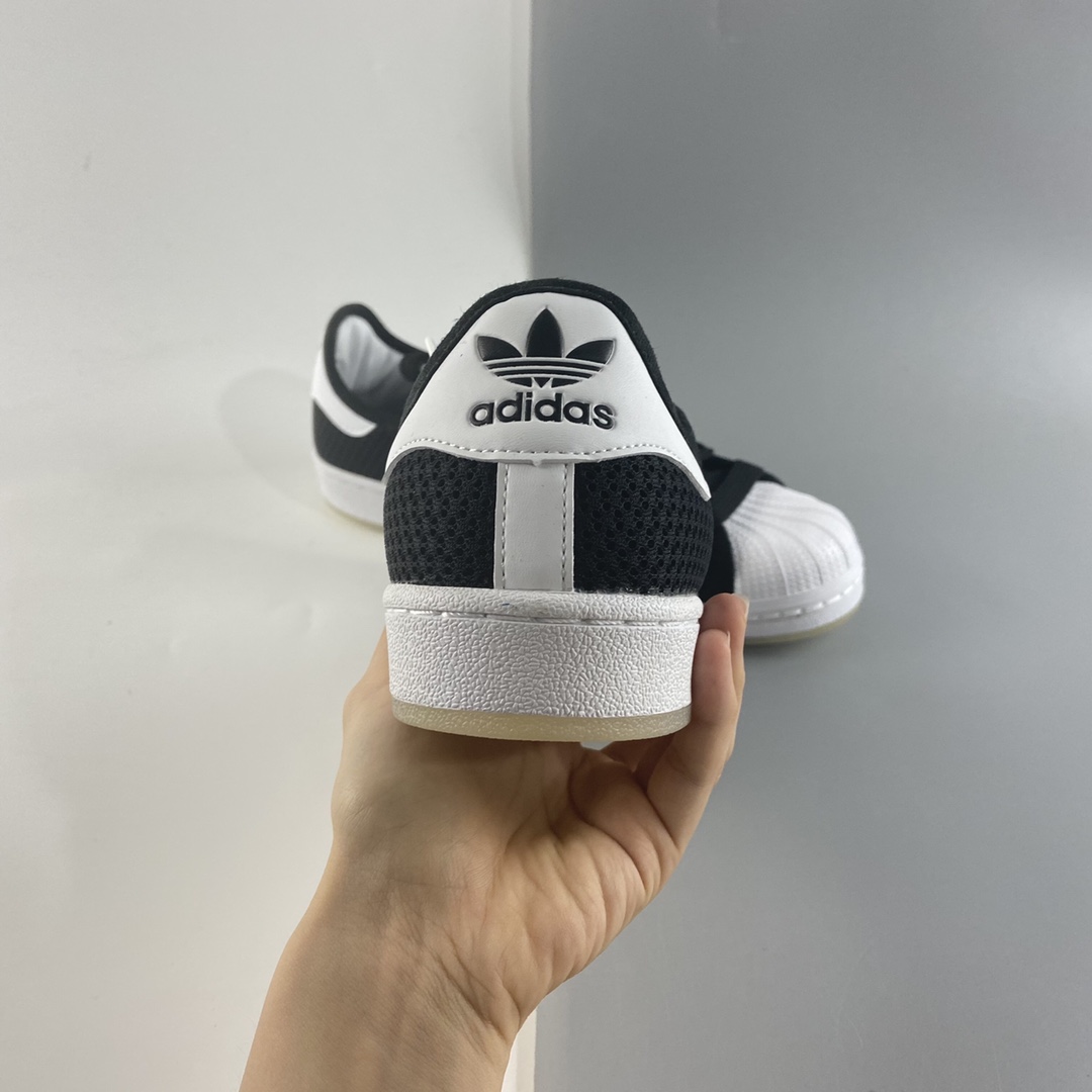 P120 Adidas Superstar 贝壳头休闲运动休闲板鞋 S82584