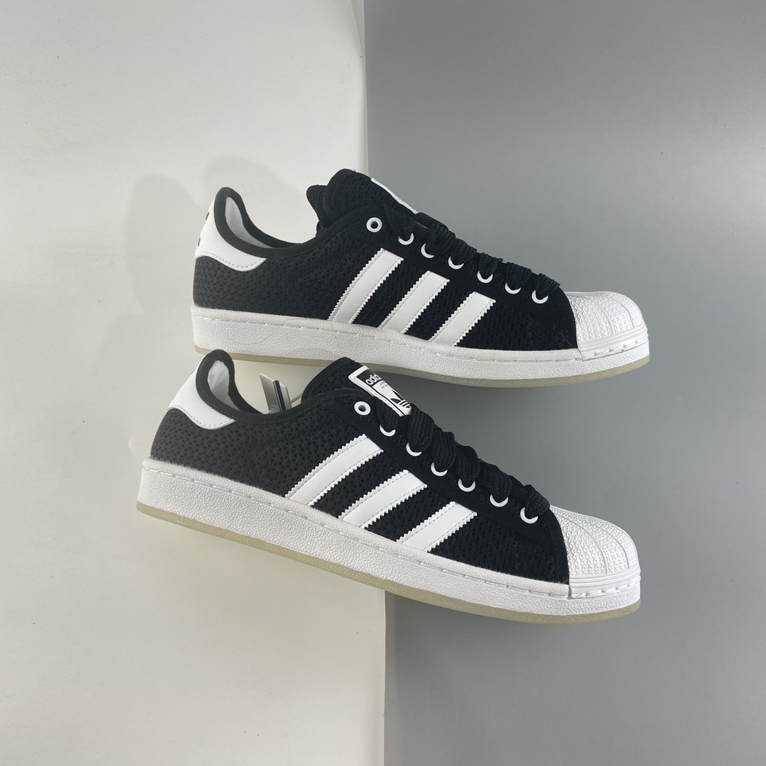 P120 Adidas Superstar 贝壳头休闲运动休闲板鞋 S82584