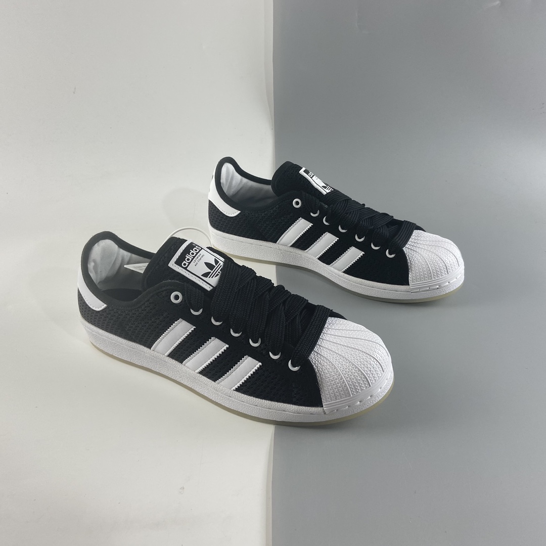 P120 Adidas Superstar 贝壳头休闲运动休闲板鞋 S82584