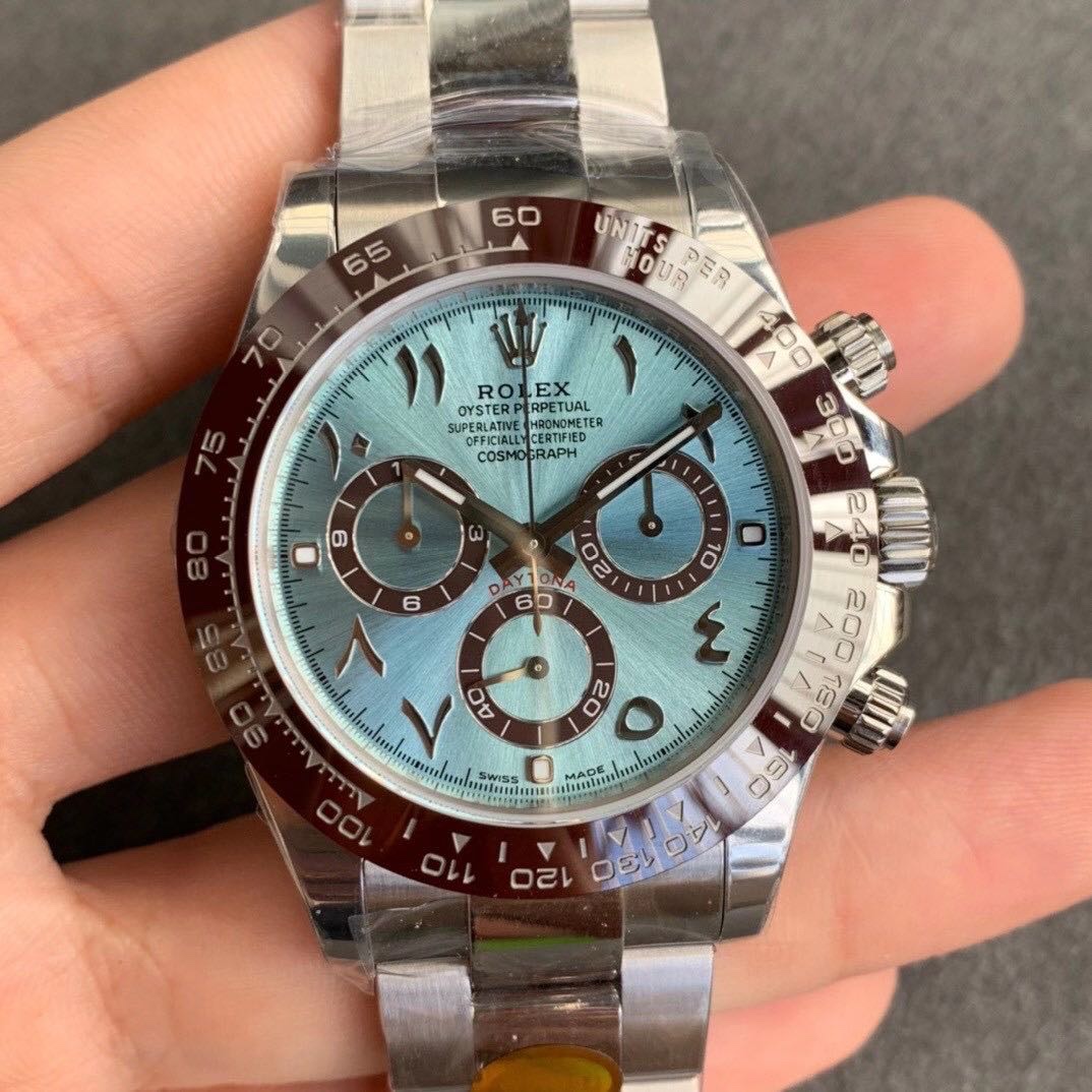 Reloj Rolex (ROLEX) serie Daytona reloj mecánico para hombre correa de acero tamaño 40 cm de profundidad resistente al …