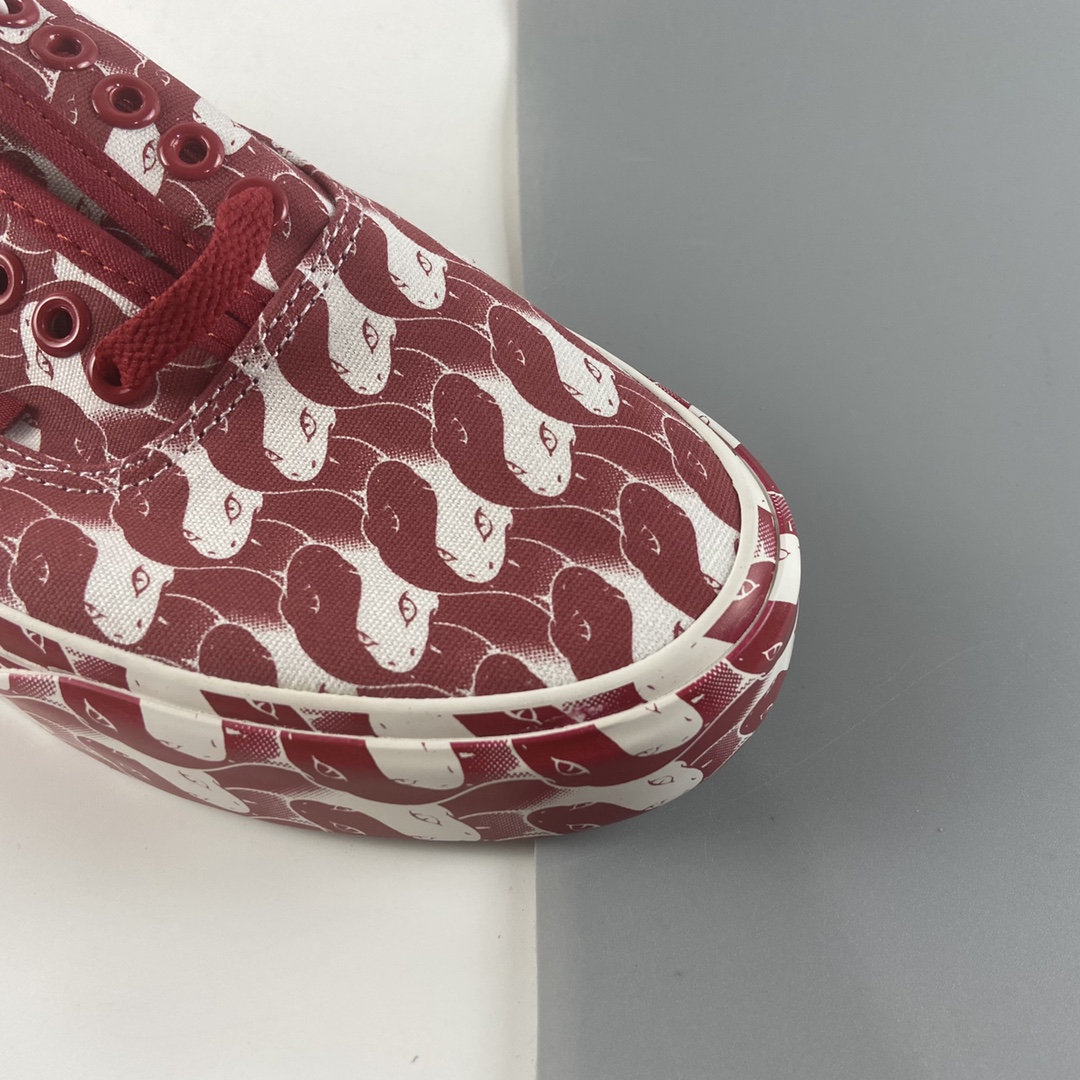 P160 Opening Ceremony x Vans Authentic 红白色阴阳蛇联名鞋款 VN0A348A43Z