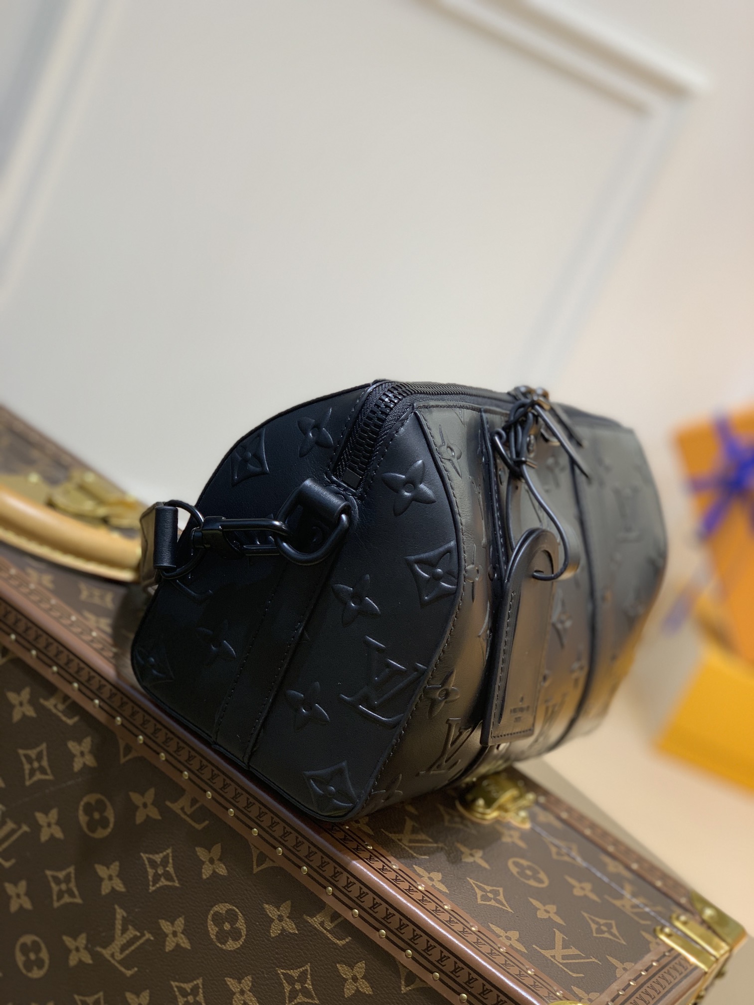 Louis Vuitton LV City Keepall bag M57955黑色