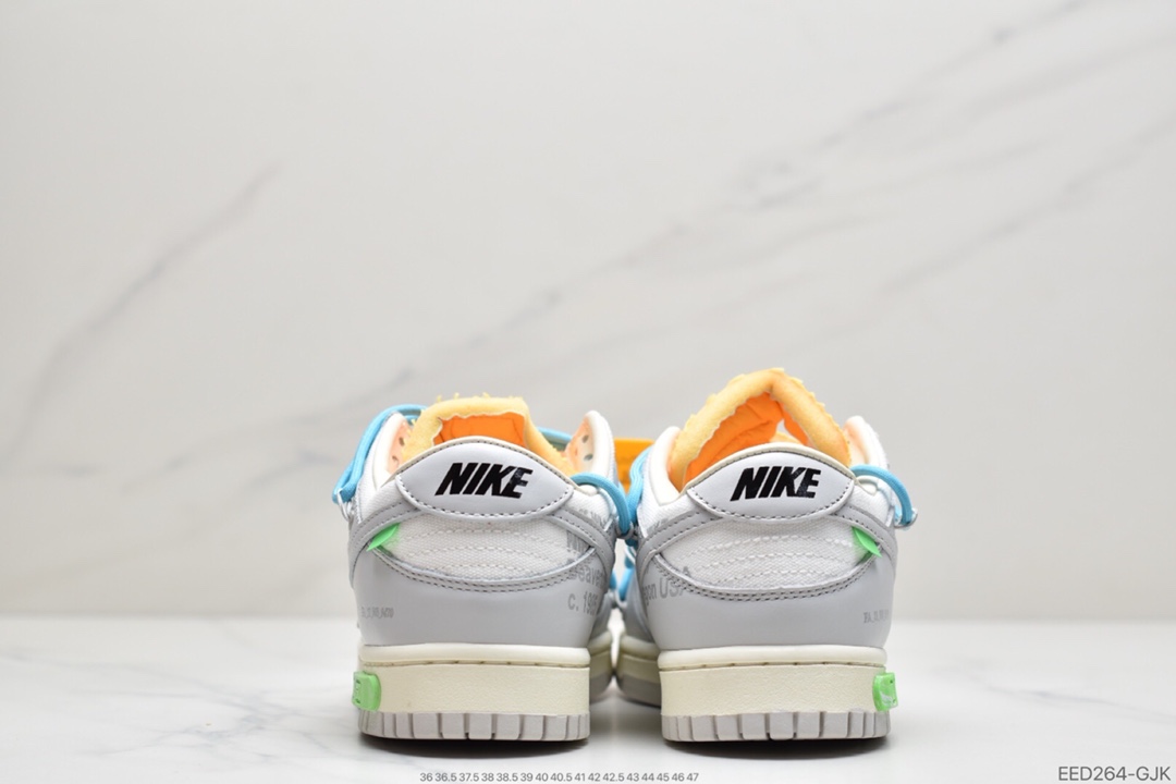 370 VIRGIL ABLOH设计师独立品牌Off-White x Nike SB Dunk Low”The 50”扣篮DM1602-106