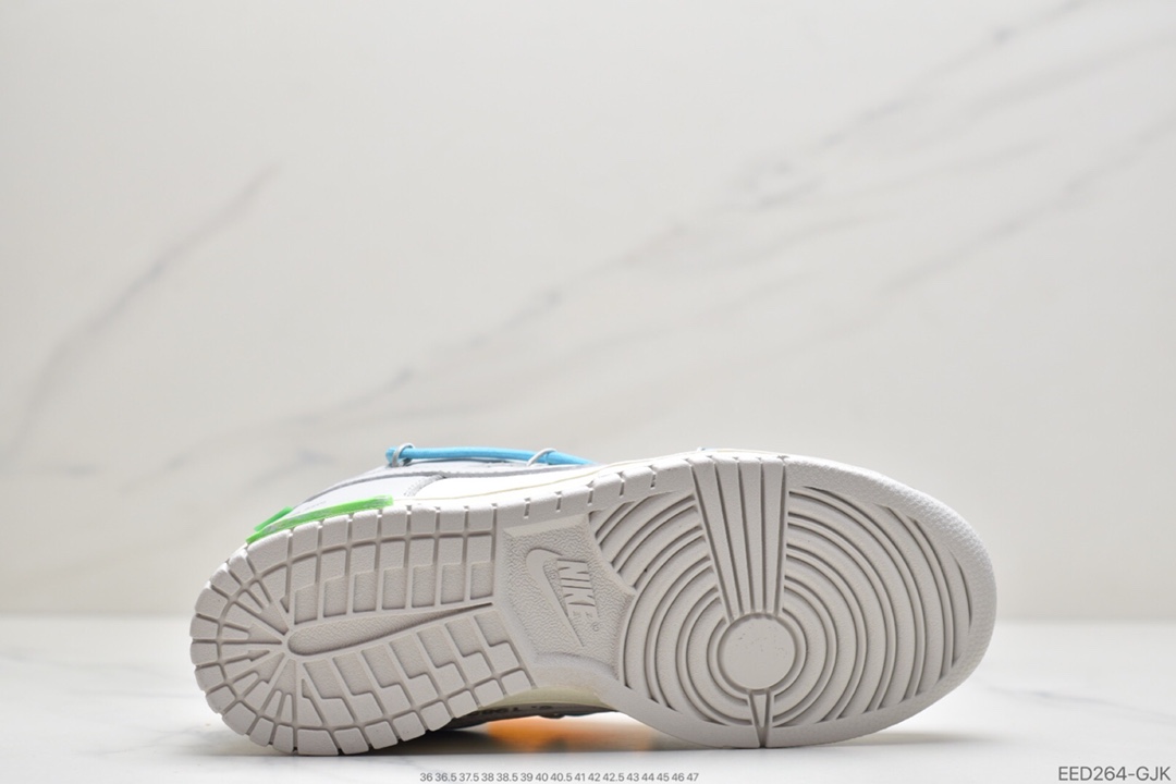 370 VIRGIL ABLOH设计师独立品牌Off-White x Nike SB Dunk Low”The 50”扣篮DM1602-106