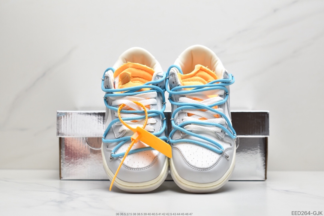 370 VIRGIL ABLOH设计师独立品牌Off-White x Nike SB Dunk Low”The 50”扣篮DM1602-106