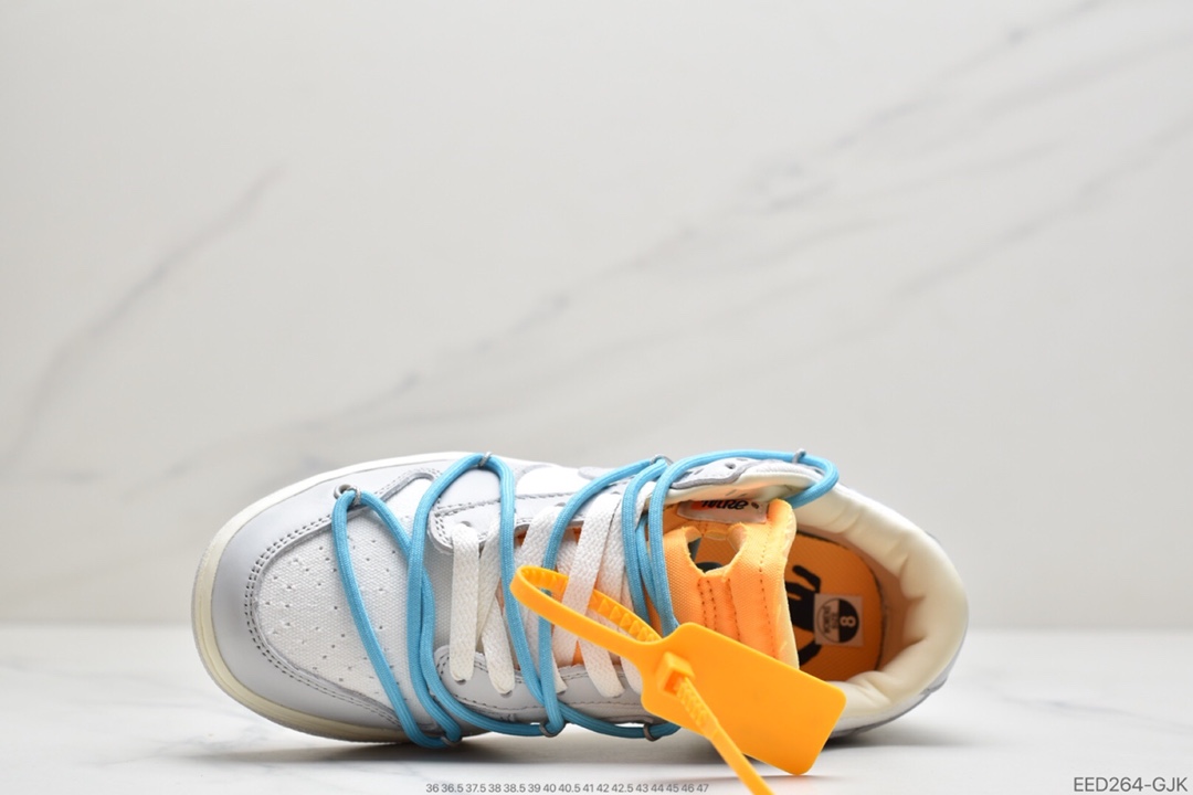 370 VIRGIL ABLOH设计师独立品牌Off-White x Nike SB Dunk Low”The 50”扣篮DM1602-106