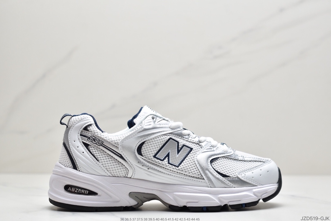 140 New Balance 新百伦MR530FWI系列 夏季网面复古跑鞋