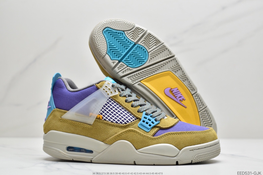 370 Union LA x Nike Air Jordan 4 Retro SP”Desert Moss” AJ4篮球鞋DJ5718-300