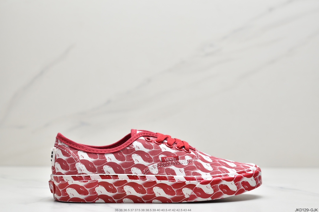 160 万斯VANS VAULT OG Authentic LX 复古低帮男女帆布滑板鞋