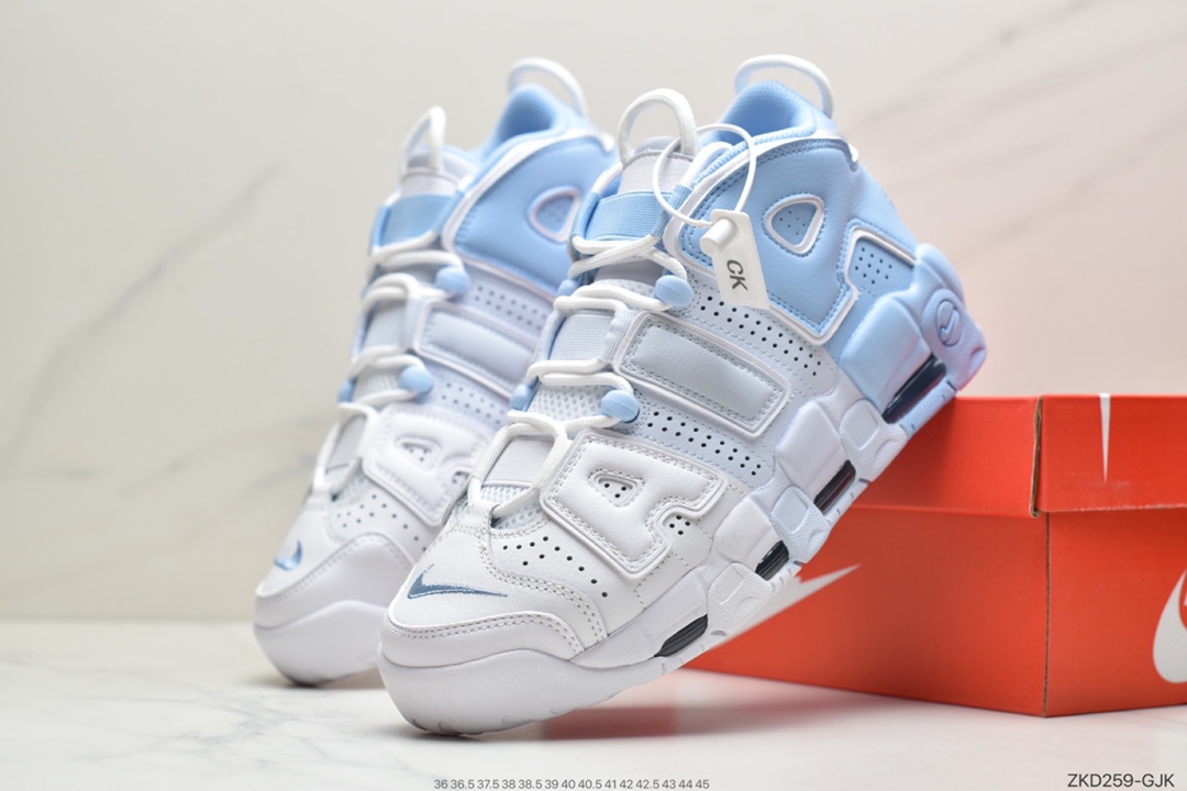 270 NK Air More Uptempo 白淡蓝/天空蓝/北卡蓝Air More Uptempo DJ5159-400