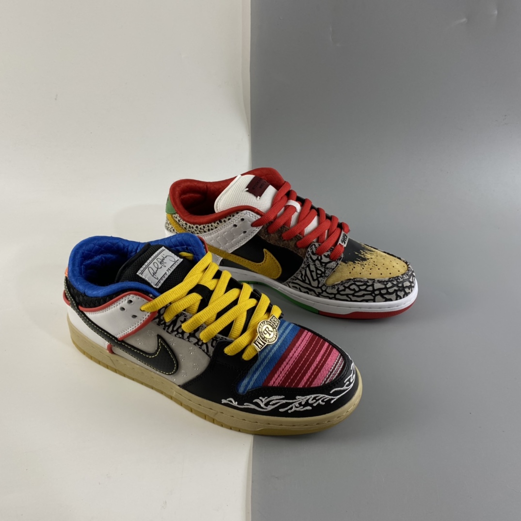 P360 签约知名滑手Paul Rodriguez x Nike SB Dunk Low”What The P-Rod”扣篮系列低帮休闲运动滑板板鞋“融合彩色拼接鸳鸯”CZ2239-600-莆田鞋,莆田鞋货源,高仿鞋,高仿鞋货源,安福档口,莆田高仿鞋,莆田鞋批发,高仿鞋批发,莆田高仿运动鞋,高仿运动鞋,莆田运动鞋 P360 签约知名滑手Paul Rodriguez x Nike SB Dunk Low”What The P-Rod”扣篮系列低帮休闲运动滑板板鞋“融合彩色拼接鸳鸯”CZ2239-600