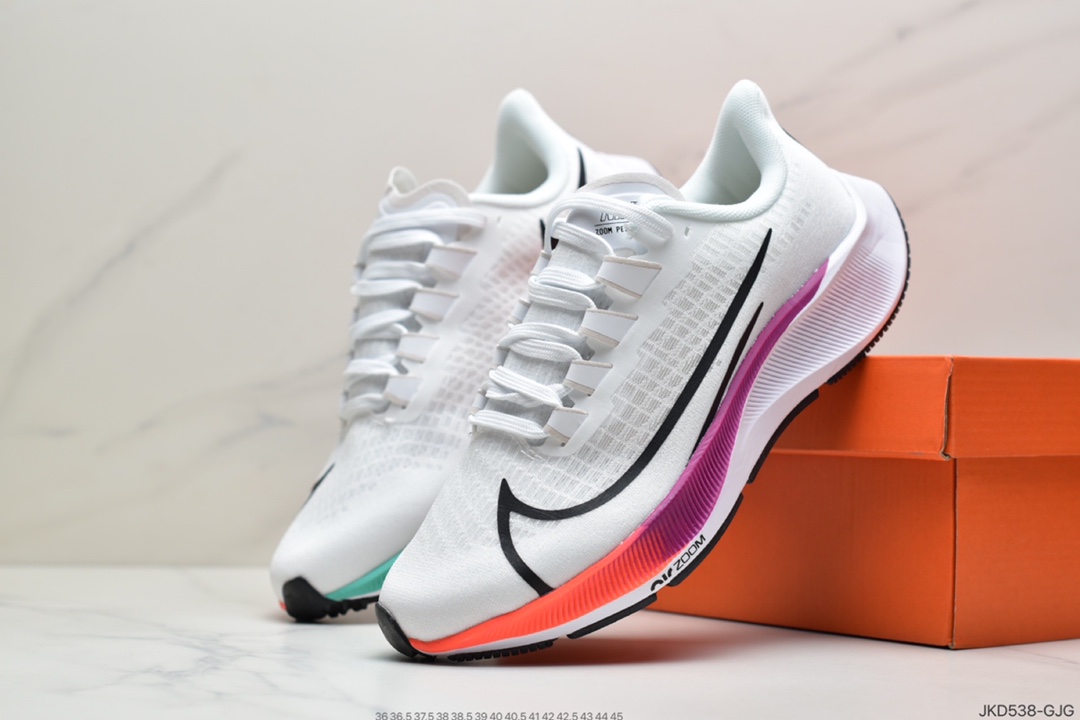 160 耐克Nike Zoom Pegasus 37 登月37代 极光蓝配色 CZ8692-135