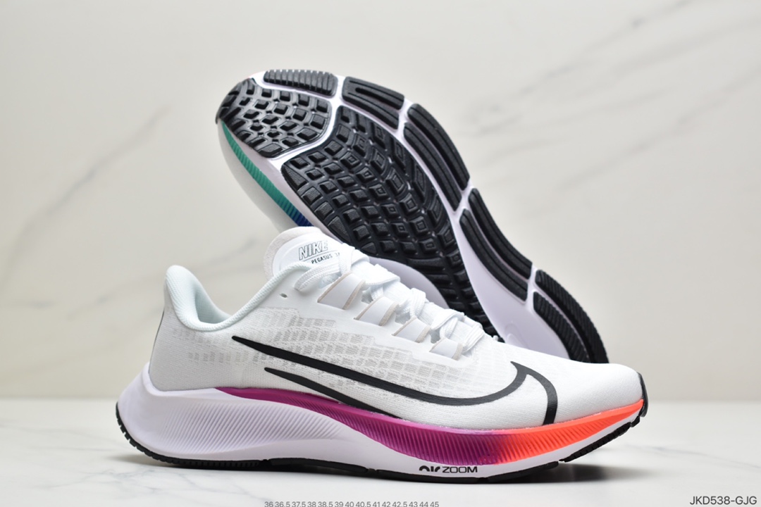 160 耐克Nike Zoom Pegasus 37 登月37代 极光蓝配色 CZ8692-135