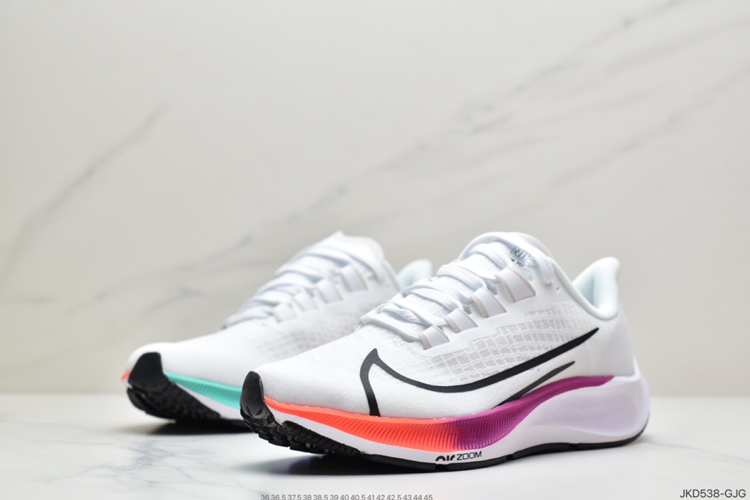 160 耐克Nike Zoom Pegasus 37 登月37代 极光蓝配色 CZ8692-135