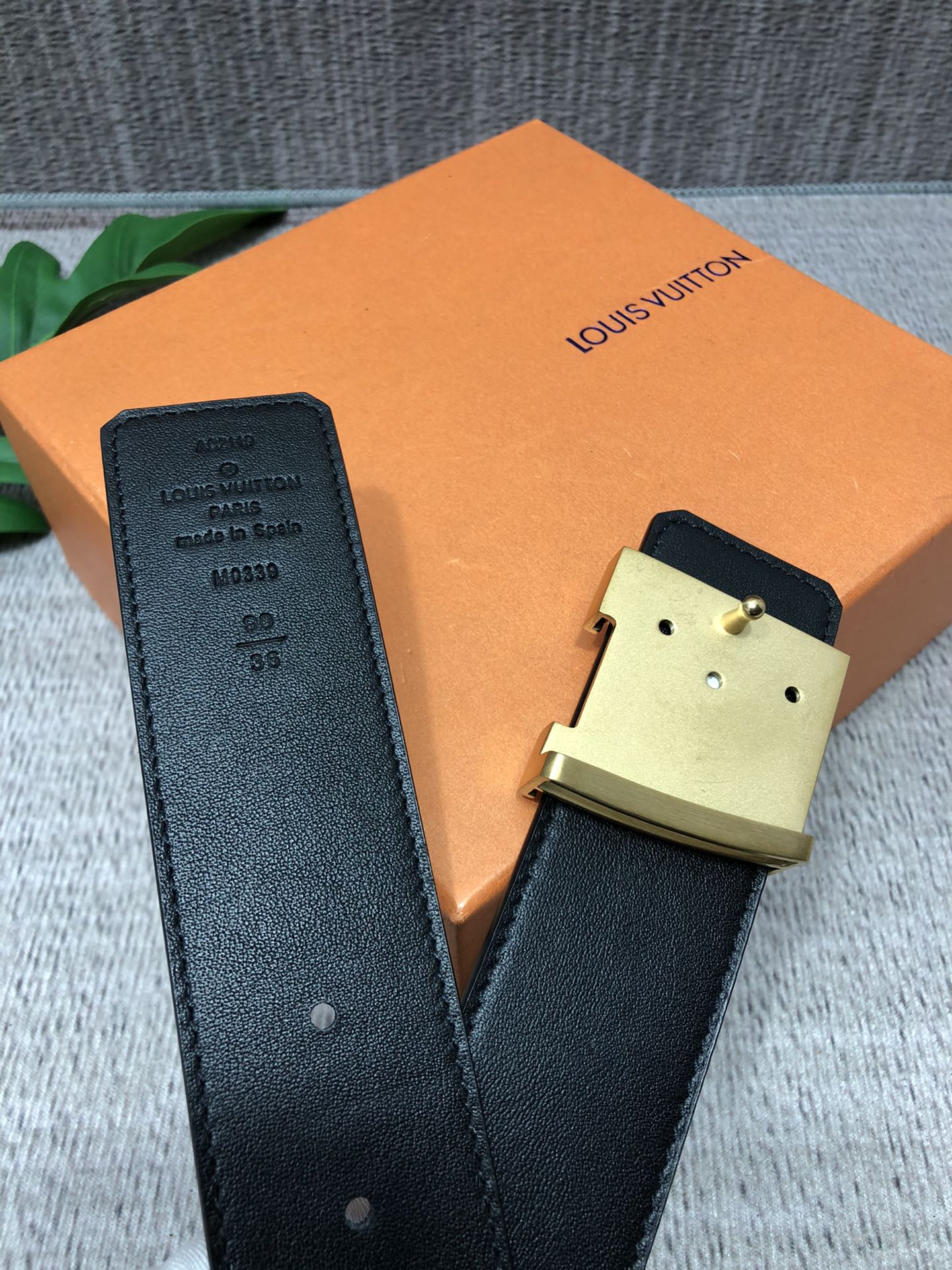 配全套包装礼盒Lv原单面料内衬头层小