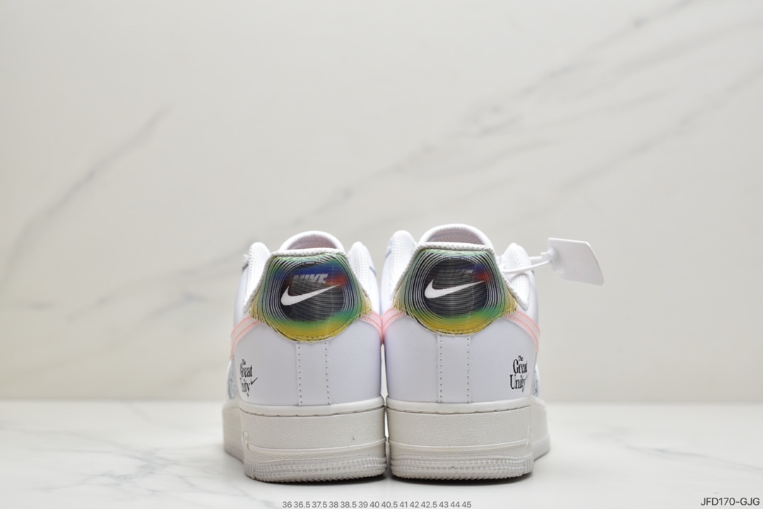 170 耐克Nike Air Force 1 Low  空军一号低帮百搭休闲运动板鞋 DB3598-100