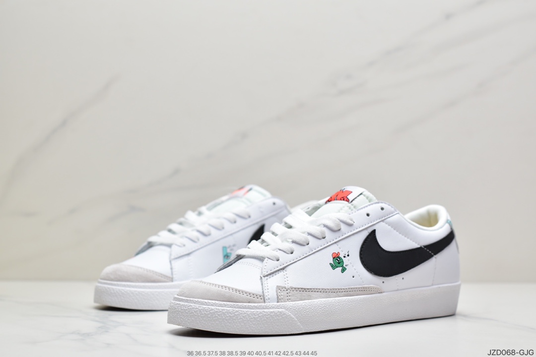 140 耐克NIKE WMNS Blazer Low LX 开拓者 低帮百搭休闲运动帆布板鞋  DJ5201-106