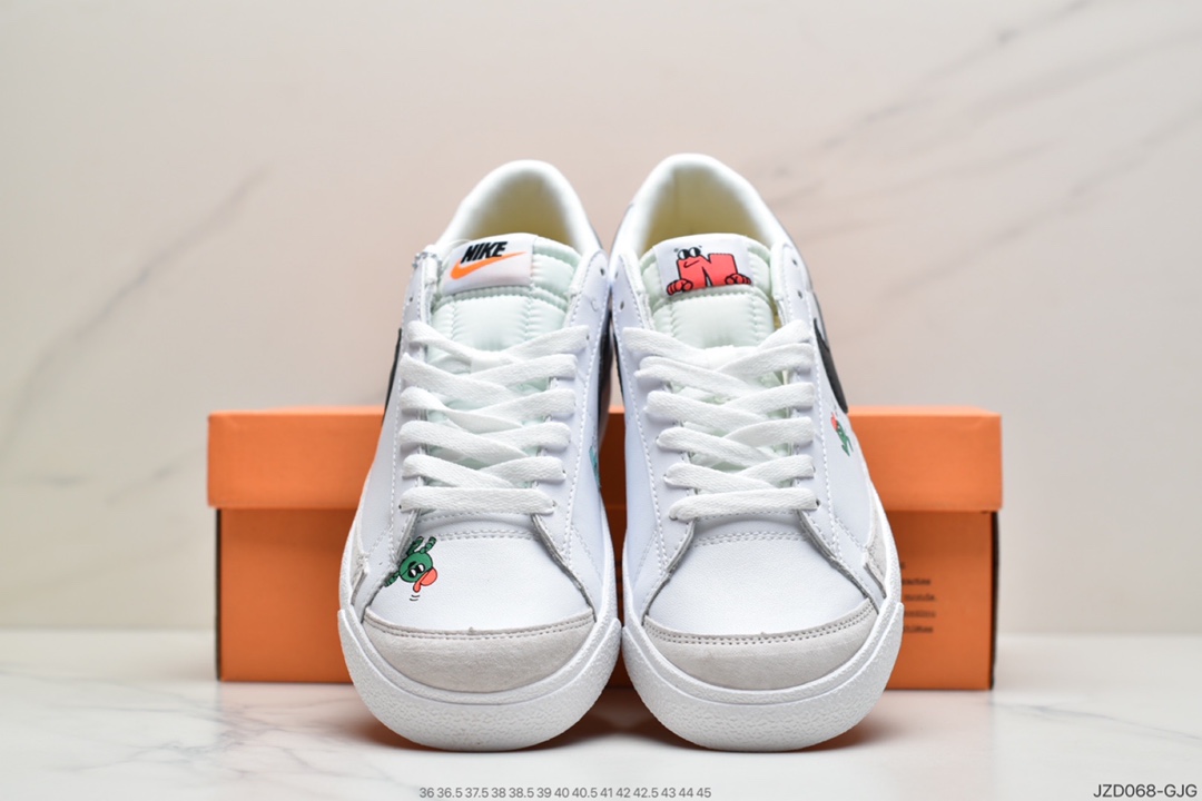 140 耐克NIKE WMNS Blazer Low LX 开拓者 低帮百搭休闲运动帆布板鞋  DJ5201-106