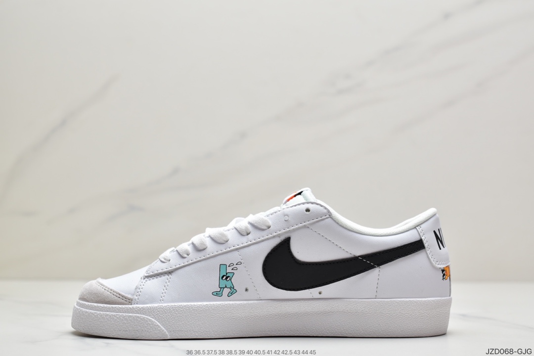 140 耐克NIKE WMNS Blazer Low LX 开拓者 低帮百搭休闲运动帆布板鞋  DJ5201-106