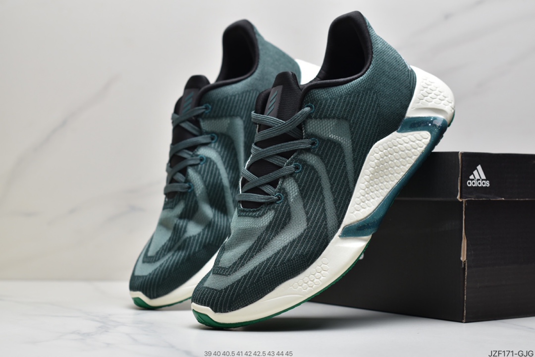 145 Adidas 阿迪达斯 AlphaBounce  Beyond m 阿尔法10代 冰丝面休闲跑步鞋 CG5608