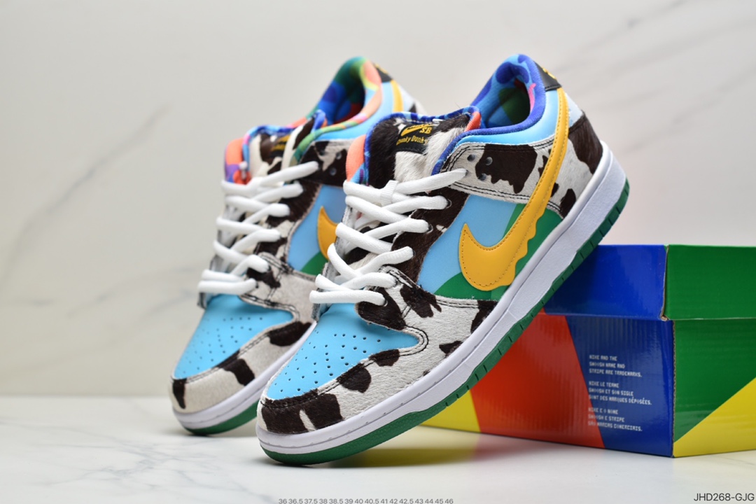 190 Nike Dunk Low“Black” “黑白熊猫”扣篮系列低帮休闲运动滑板板鞋 DD1391-100