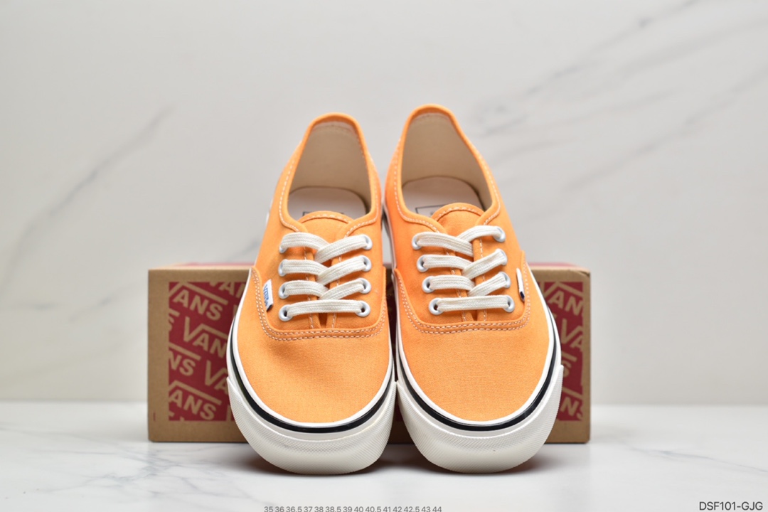 105 万斯Vans Authentic 44DX经典安娜海姆 4孔低帮硫化滑板鞋复古AUT高端硫化